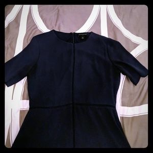 Banana Republuc navy blue dress